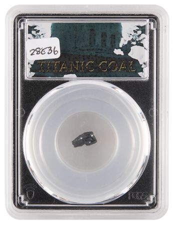 Lot #321 Titanic: Coal Piece Recovered from Wreck Site - Image 2