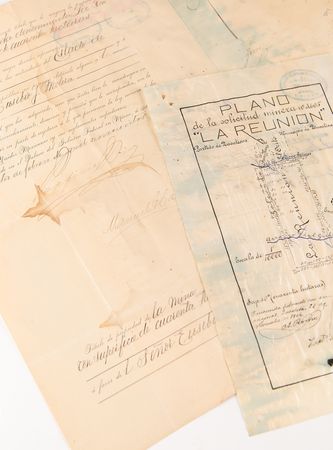 Lot #262 Porfirio Diaz Document Signed, Granting Rights to a Gold and Silver Mine - Image 1