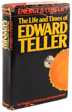 Lot #316 Edward Teller (2) Signed Items - Book and Photograph - Image 3