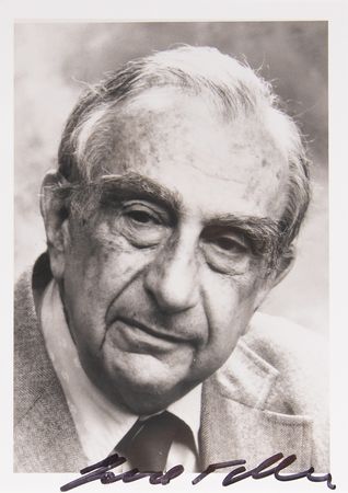 Lot #316 Edward Teller (2) Signed Items - Book and Photograph - Image 5