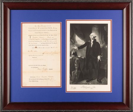 Lot #1 George Washington Signed Revolutionary War Discharge Certificate (1783) - Image 2
