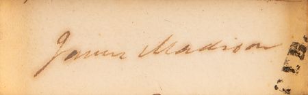 Lot #99 James Madison Signature - Image 2