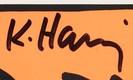 Lot #537 Keith Haring Signed Magazine - Image 2