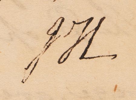 Lot #156 John Hancock Letter Signed in Support of 