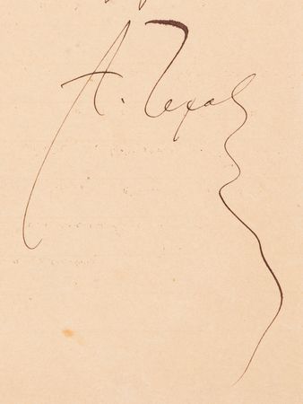 Lot #608 Anton Chekhov Autograph Letter Signed, Providing His New Moscow Address: 