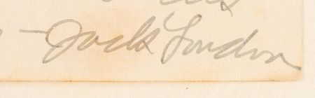 Lot #614 Jack London Autograph Letter Signed on the Economics of Authorship, Counting His Words: 