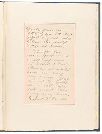 Lot #614 Jack London Autograph Letter Signed on the Economics of Authorship, Counting His Words: 