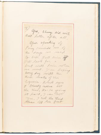 Lot #614 Jack London Autograph Letter Signed on the Economics of Authorship, Counting His Words: 