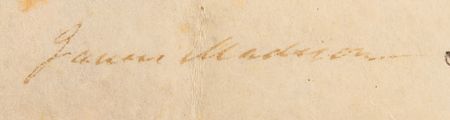 Lot #6 Thomas Jefferson and James Madison Document Signed as President and Secretary of State, Granting Land to Former President of the Confederation Congress Elias Boudinot - Image 4