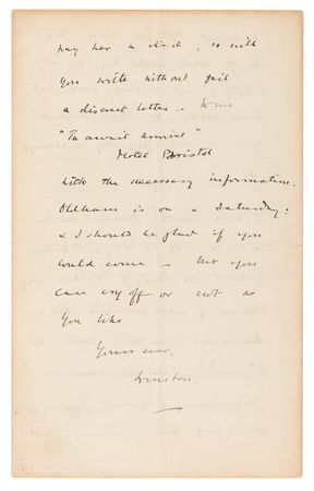 Lot #169 Winston Churchill Autograph Letter Signed, Sent to His Cousin While Cruising the Nile - Image 4
