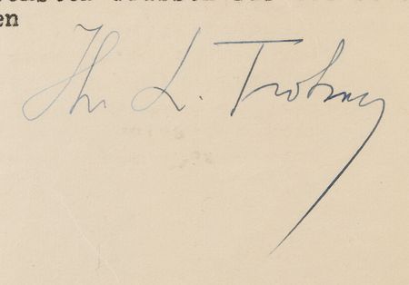 Lot #170 Leon Trotsky Typed Letter Signed - Image 2