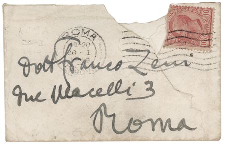 Lot #702 Giacomo Puccini Autograph Note Signed on Calling Card - Image 3