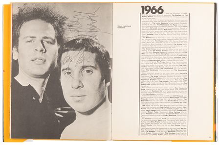 Lot #682 Rock and Roll Legends Multi-Signed (100+) Book, with John Lennon, Paul McCartney, Frank Sinatra, Michael Jackson, Eric Clapton, Robert Plant, Mick Jagger, Simon and Garfunkel, and Many More - Image 5