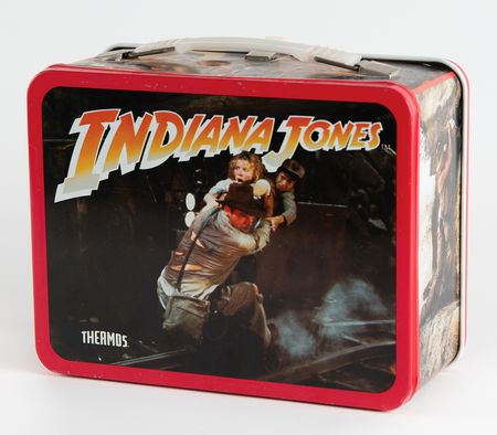 Lot #914 Harrison Ford Signed Lunch Box - Indiana Jones and the Temple of Doom - Image 4