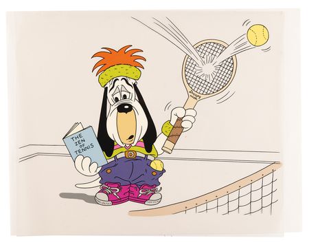 Lot #593 Turner Home Entertainment (4) color model cels for limited edition Tom and Jerry and Droopy cels - Image 5