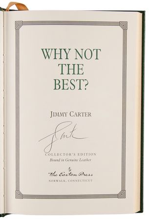 Lot #44 Jimmy Carter (7) Signed Collector's Edition Books from Easton Press - Image 3