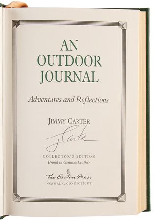 Lot #44 Jimmy Carter (7) Signed Collector's Edition Books from Easton Press - Image 7