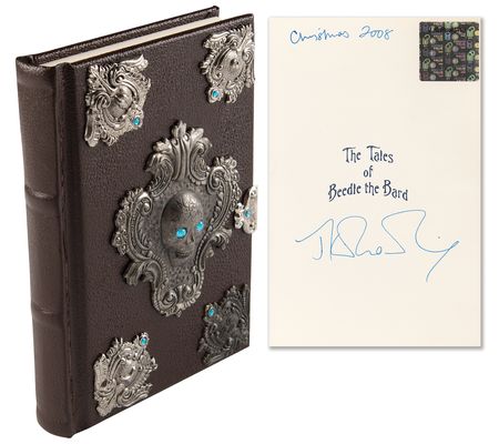 Lot #615 J. K. Rowling Signed Book - The Tales of Beedle the Bard (Deluxe Collector's Edition) - Image 1