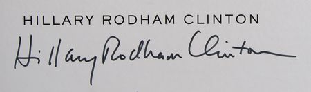Lot #54 Hillary Clinton Signed Book - An Invitation to the White House - Image 2