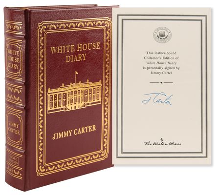 Lot #46 Jimmy Carter Signed Book - White House Diary (Collector's Edition) - Image 1