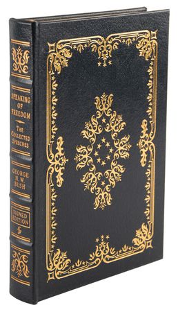 Lot #38 George Bush Signed Book - Speaking of Freedom (Collector's Edition) - Image 3