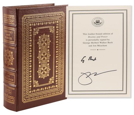 Lot #36 George Bush Signed Book - Destiny and Power (Ltd. Issue of 250 Copies) - Image 1