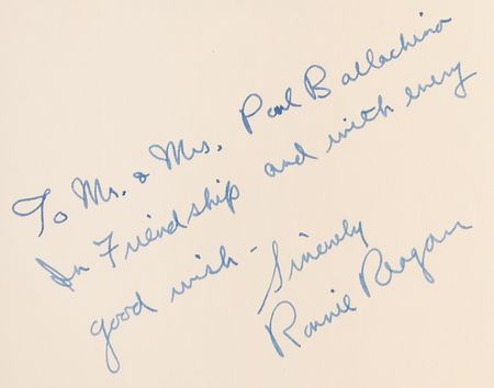 Lot #113 Ronald Reagan Signed Book as 