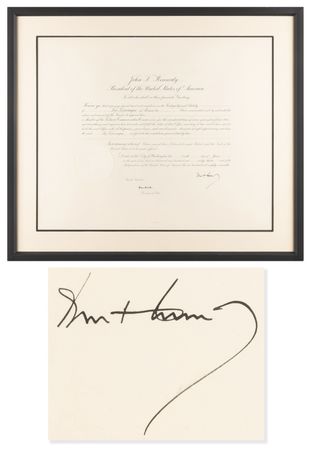Lot #23 President John F. Kennedy Appoints an FCC Member Renowned for Devising the 9-1-1 Emergency Number - Image 1