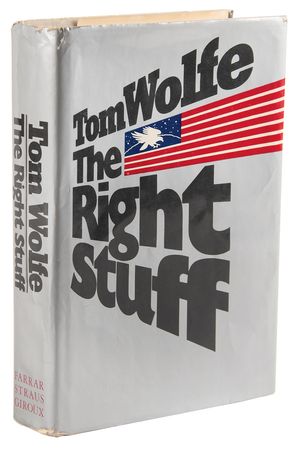Lot #645 Tom Wolfe Signed Book - The Right Stuff - Image 3