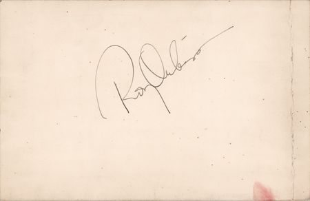 Lot #793 Roy Orbison Signed Program - Image 1