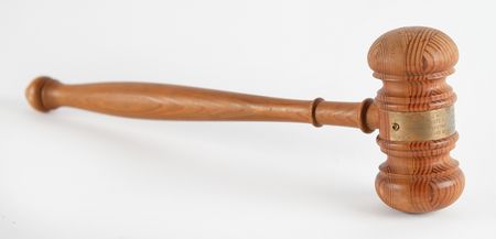 Lot #147 White House 1948 Renovation Wood Gavel - Image 2