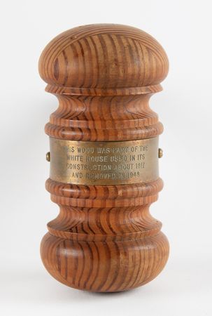 Lot #147 White House 1948 Renovation Wood Gavel - Image 3