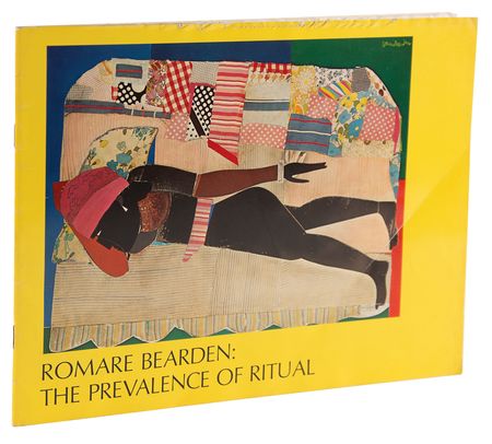 Lot #547 Romare Bearden Signed 1971 Exhibition Catalog for 'The Prevalence of Ritual' - Image 3