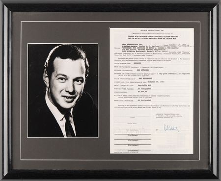 Lot #733 Beatles: Brian Epstein Document Signed - Image 1