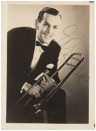 Lot #713 Glenn Miller Signed Photograph - Image 1