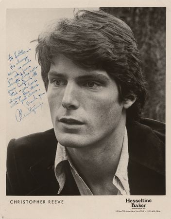 Lot #974 Christopher Reeve Signed Photograph - Image 1