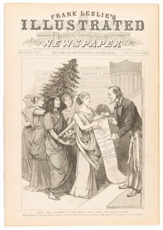 Lot #343 Rain in the Face: Frank Leslie's Illustrated Newspaper from December 29, 1888 - Image 1