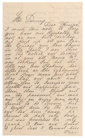 Lot #226 Jim Younger Autograph Letter Signed from