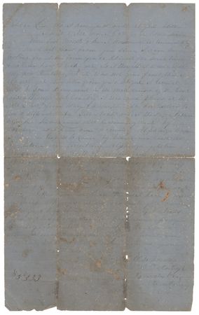 Lot #409 Civil War: Confederate Soldier's Letter on the Siege of Petersburg - Image 2