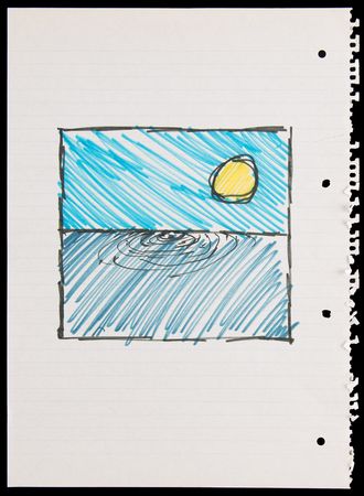 Lot #671 Eric Clapton (4) Original Album Cover Concept Sketches for 'Pilgrim' - Image 4