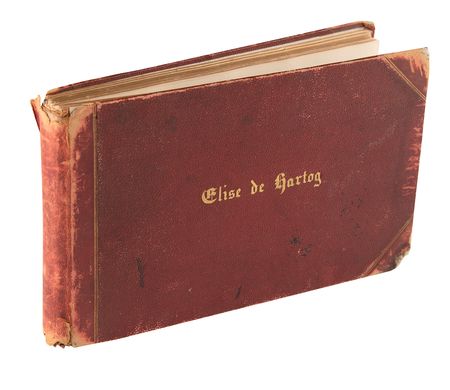 Lot #653 Composers Autograph Album with (100+) Signed Musical Quotations, Including Alexander Borodin, Edvard Grieg, Ruggero Leoncavallo, and Many More - Image 12