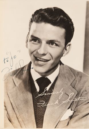 Lot #983 Frank Sinatra Signed Photograph - Image 2