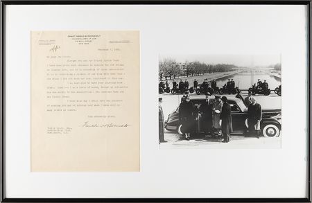 Lot #117 Franklin D. Roosevelt Typed Letter Signed on His Love of Books - Image 1