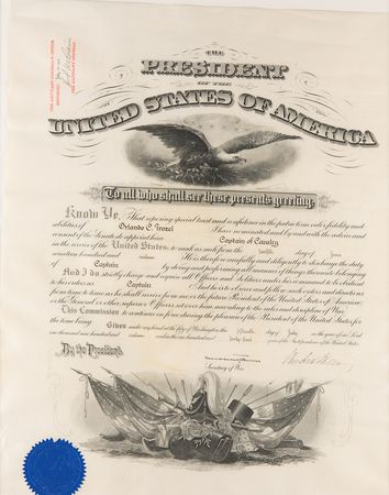 Lot #148 Woodrow Wilson War-Dated Document Signed as President - Image 2
