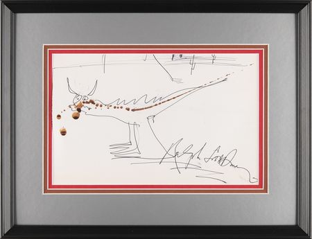 Lot #556 Ralph Steadman Original Artwork