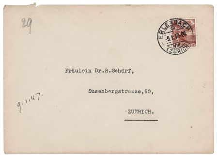 Lot #212 Carl Jung Autograph Letter Signed - 