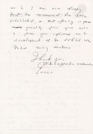 Lot #283 Eunice Kennedy Autograph Letter Signed on the 