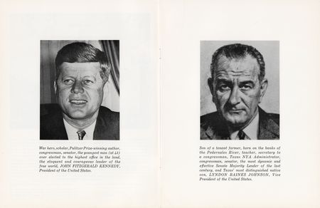 Lot #286 Kennedy Assassination: Texas Welcome Program and Invitation - Image 3