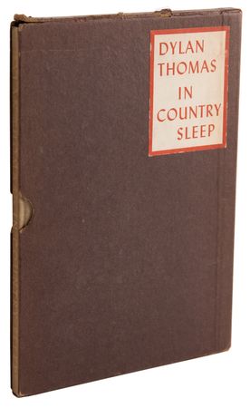 Lot #618 Dylan Thomas Signed Book - In Country Sleep (Ltd. Ed. 28/100) - Image 6
