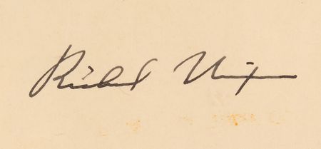 Lot #103 Richard Nixon Document Signed as President - Image 2